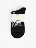 Confezione da 3 paia di calze corte con motivo manga - Nero - CROPP - small2