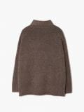Melanżowy sweter oversize z wełną - brązowy - CROPP - small6