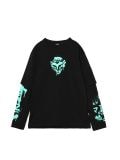 Pikkade varrukatega T-särk Arcane - must - CROPP - small5