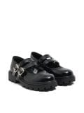 Scarpe Derby con tacco largo - Nero - CROPP - small2