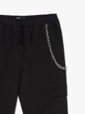 Czarne spodnie cargo jogger z łańcuchem - czarny - CROPP - small5