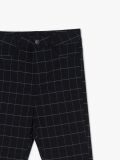 Czarne spodnie skinny w kratkę - szary - CROPP - small5