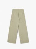 Spodnie cargo z szerokimi nogawkami - zielony - CROPP - small3