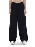 Czarne spodnie cargo - czarny - CROPP - small2