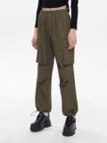 Ciemnozielone spodnie cargo - zielony - CROPP - small2