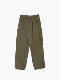 Ciemnozielone spodnie cargo - zielony - CROPP - small6