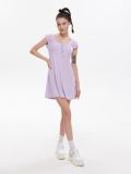 Jasnofioletowa mini sukienka - fioletowy - CROPP - small1