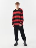 Sweter w paski - czerwony - CROPP - small2