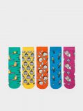 5 pack skarpet Rick and Morty - żółty - CROPP - small2