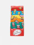 5 pack skarpet The Simpsons - żółty - CROPP - small2