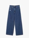 Jeansy wide leg - granatowy - CROPP - small4