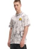 Футболка з візерунком  Adventure Time - кремовий - CROPP - small1