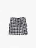 Spódniczka mini w pepitkę - czarny - CROPP - small6