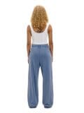 Pantaloni cu croi larg - albastru metalizat - CROPP - small3