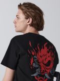 T-Shirt mit aufdruck Cyberpunk 2077 - Schwarz - CROPP - small1