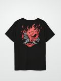T-Shirt mit aufdruck Cyberpunk 2077 - Schwarz - CROPP - small5