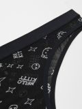 Czarne ażurowe majtki Hello Kitty - czarny - CROPP - small2