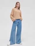 Dzianinowy sweter - beżowy - CROPP - small2