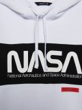 Mikina s kapucí NASA - bílá - CROPP - small5