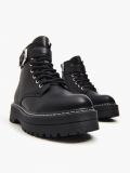 Czarne botki z ociepleniem - czarny - CROPP - small2