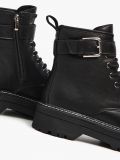 Czarne botki z ociepleniem - czarny - CROPP - small3