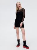 Mesh Kleid - Schwarz - CROPP - small2