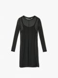 Mesh Kleid - Schwarz - CROPP - small4