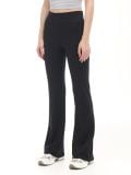 Czarne dresy typu flare - czarny - CROPP - small2