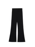 Czarne dresy typu flare - czarny - CROPP - small4