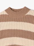 Sweter w poziome pasy - beżowy - CROPP - small5