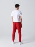 Pantaloni de trening tip jogger - roșu - CROPP - small3