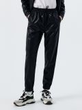 Jogger aus Kunstleder - Schwarz - CROPP - small2