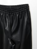 Jogger aus Kunstleder - Schwarz - CROPP - small5