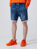 Pantaloni scurti pentru bărbați - bleumarin - CROPP - small2