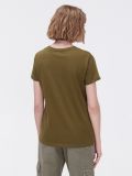 Koszulka oversize z nadrukiem - zielony - CROPP - small2