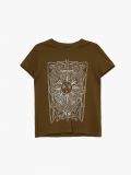 Koszulka oversize z nadrukiem - zielony - CROPP - small3