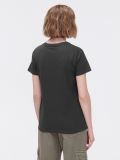 Koszulka oversize z nadrukiem - szary - CROPP - small2