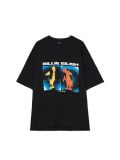 Crna majica s printom Billie Eilish - crno - CROPP - small1