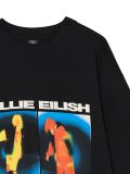 Crna majica s printom Billie Eilish - crno - CROPP - small3
