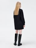 Czarna sukienka dresowa - czarny - CROPP - small3