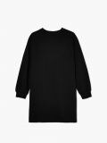 Czarna sukienka dresowa - czarny - CROPP - small4