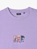 Fioletowy t-shirt z nadrukiem Naruto - fioletowy - CROPP - small5