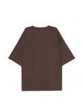 Brązowy t-shirt oversize - brązowy - CROPP - small4