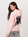 Bluza z nadrukiem na plecach - różowy - CROPP - small1