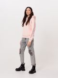 Bluza z nadrukiem na plecach - różowy - CROPP - small3