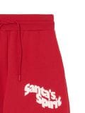 Świąteczne dresowe joggery - czerwony - CROPP - small3