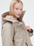 Beżowa parka z ociepleniem - kremowy - CROPP - small3
