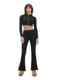 Розкльошені штани - чорний - CROPP - small1