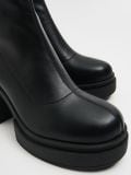 Botines con tacón ancho - Negro - CROPP - small3