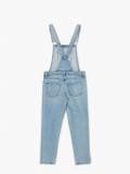 Salopette in denim blu - Blu - CROPP - small3